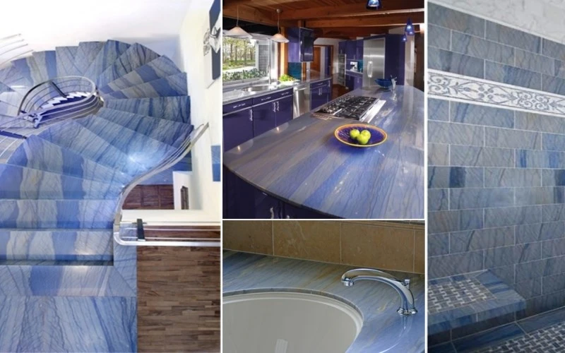 Azul Macaubas Quartzite Applications Azul Macaubas Quartzite Applications