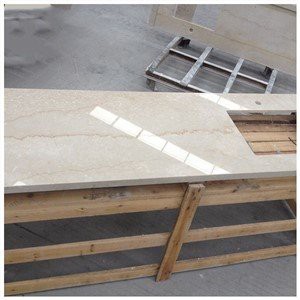 Bej Mermer Mutfak Tezgahı