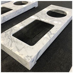 Statuario Mermer Mutfak Tezgahı