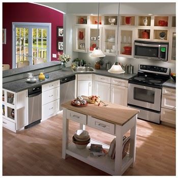 Beyaz Shaker Mutfak Alt Dolabı