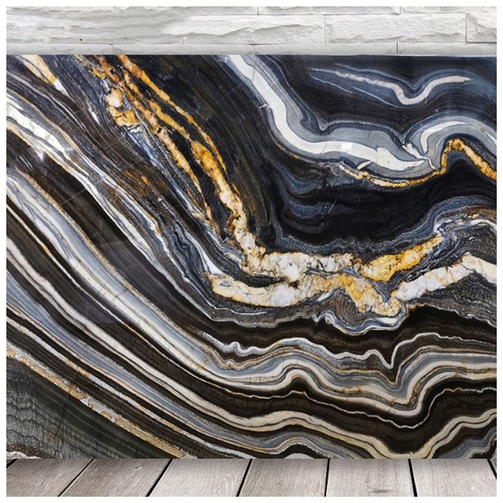 Namco Black Wave Exotic Quartzite Slabs