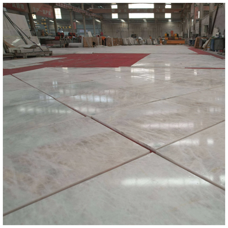 Cristallo White Exotic Quartzite Tile