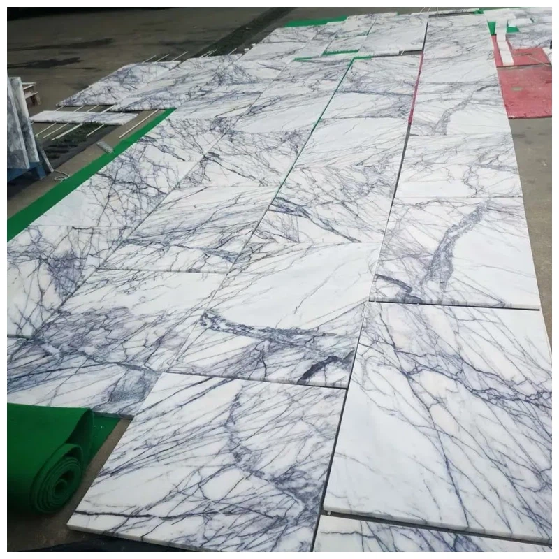 Milas Lilac Marble Floor Tiles