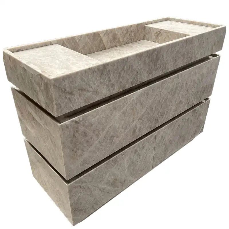 Taj Mahal Quartzite Vanity Units Taj Mahal Quartzite Vanity Units
