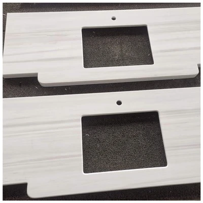 Bianco Dolomit Beyaz Mermer Vanity Tops