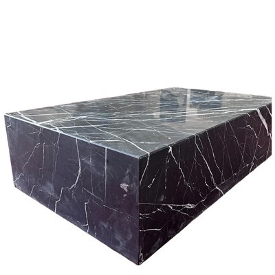 Siyah mermer kaide sehpa