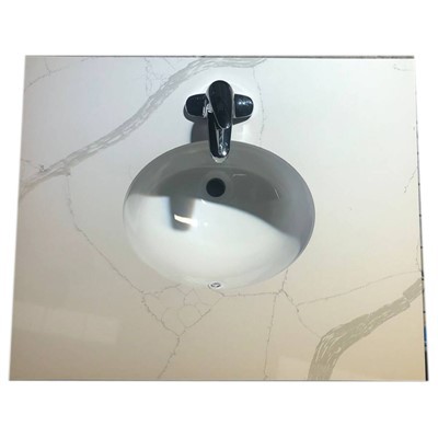 Calacatta Kuvars Banyo Tezgahları