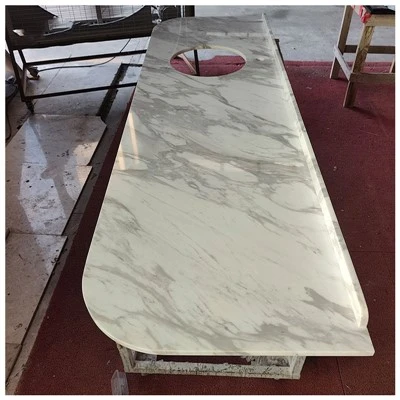 Volakas Mermer Vanity Tops